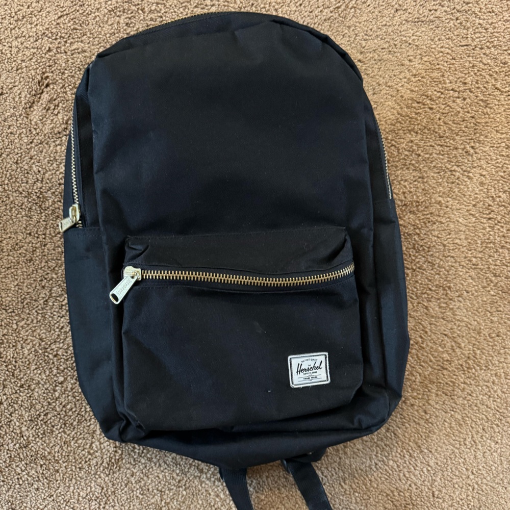Black Herschel Backpack